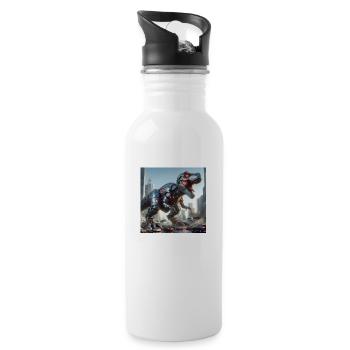 Rexxy - Water bottle with straw - white - Right