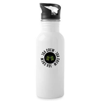 jga crew bier - Trinkflasche mit integriertem Trinkhalm - Weiß - Rechts
