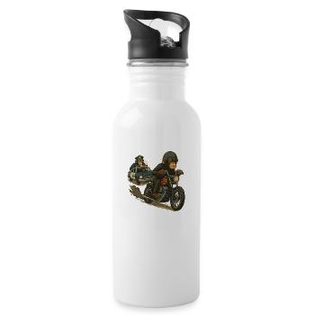 Chase - Water bottle with straw - white - Right