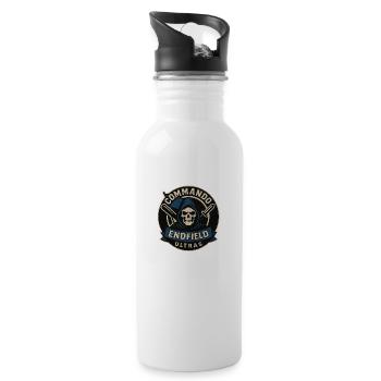 Commando Endfield Ultras - Trinkflasche mit integriertem Trinkhalm - Weiß - Rechts