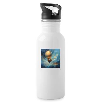 The Flying Dutchman - Water bottle with straw - white - Right
