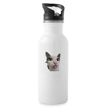 Mlem pixel effect - Water bottle with straw - white - Right