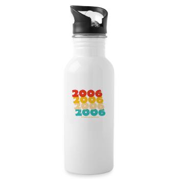 2006: Limited Edition - 18th Anniversary - Water bottle with straw - white - Right