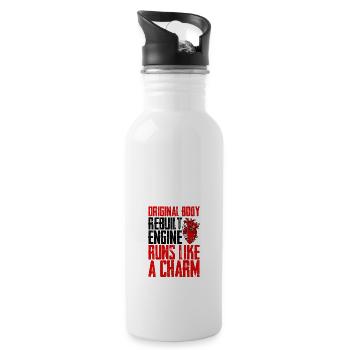 Original Body, Rebuilt Engine, Runs Like A Charm 3 - Water bottle with straw - white - Right