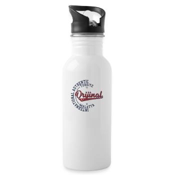 Malatya - Water bottle with straw - white - Right
