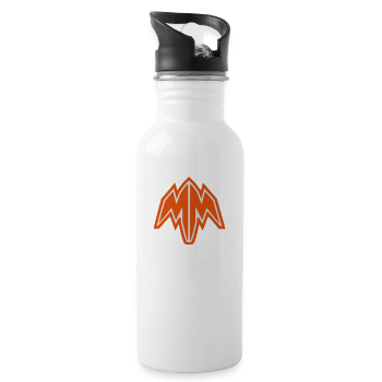 Pedstatt Logo 01 - Trinkflasche mit integriertem Trinkhalm