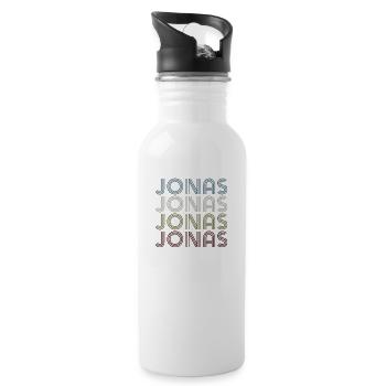 Jonas Jonas Jonas Jonas - Water bottle with straw - white - Right