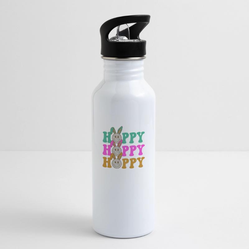 Happy Easter Easter Easter Egg Easter Celebration Easter Water bottle with straw