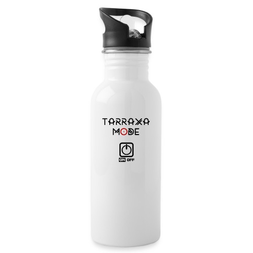 Tar Mode Black png - Water bottle with straw
