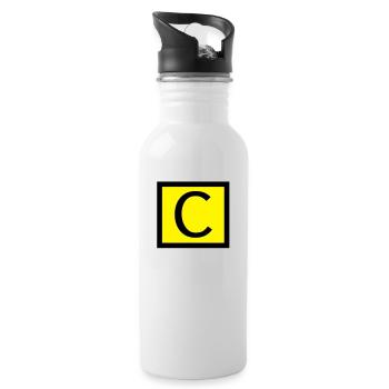 Flight Director - Water bottle with straw - white - Right