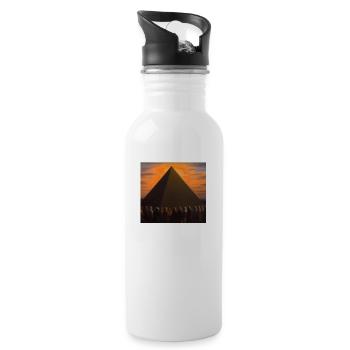 The Brotherhood - Water bottle with straw - white - Right