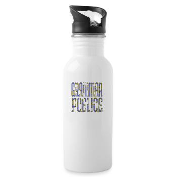 Beagle Gifts Animal Pet Dog Breed Lover - Water bottle with straw - white - Right