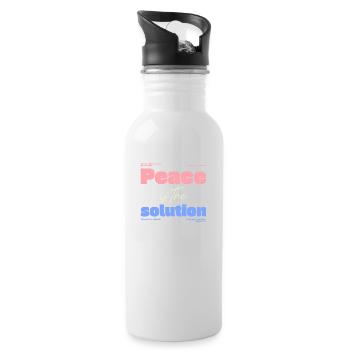 Mental health - Water bottle with straw - white - Right