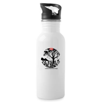 LGBT 42 - Water bottle with straw - white - Right