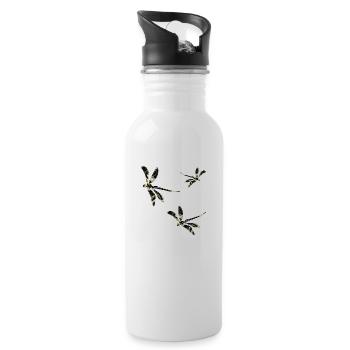 Wichtig - Trinkflasche mit integriertem Trinkhalm - Weiß - Rechts