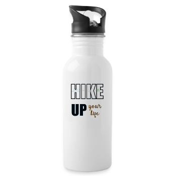 Hiking - Hike up! - Water bottle with straw - white - Right