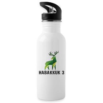 DLM HABAKKUK B1U - Water bottle with straw - white - Left