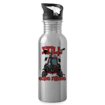 immer noch stark laut IH 685XL - Trinkflasche mit integriertem Trinkhalm - Lightsilver - Rechts