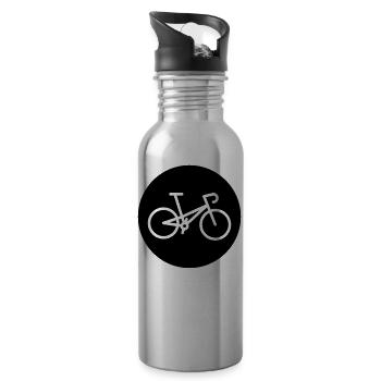 Bike - Bike - Water bottle with straw - silver - Right