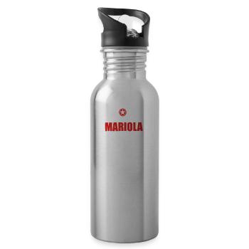 Gift it sa thing birthday understand MARIOLA - Water bottle with straw - silver - Right