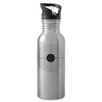 target - Water bottle with straw - silver - Right