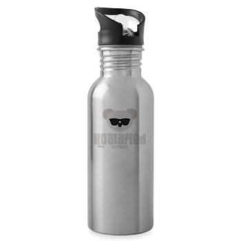 KOALABÄR - PARTY - COOL - SUNGLASSES - JGA - Water bottle with straw - silver - Right