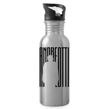 Andreotti C_R_7 - Water bottle with straw - silver - Right