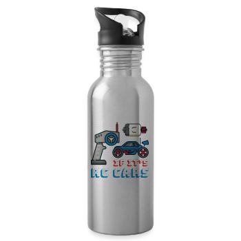 Travel The World Outfit World Travel Wanderlust Travel - Water bottle with straw - silver - Right