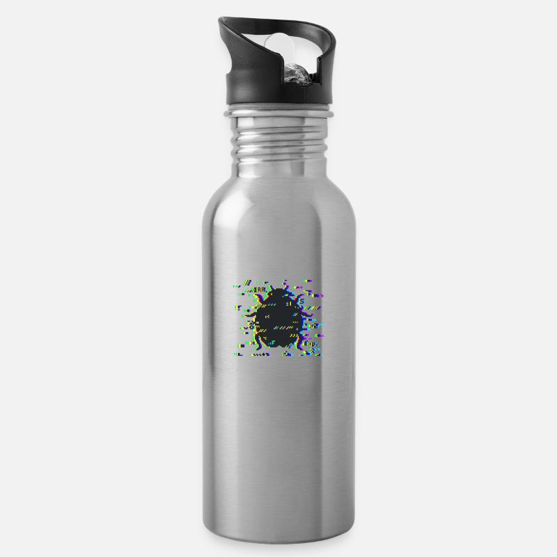 IT Geek, Accessoires PC Périphériques de stockage Evolution - Gourde avec paille intégrée - argent clair