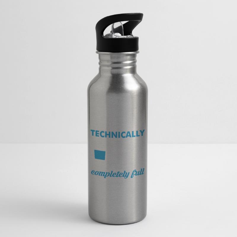 Science Laboratory Gift idea nerd physics math Water bottle with straw