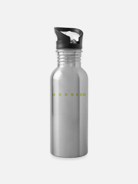 SCHRAUBENSCHLÜSSEL FLASCHENÖFFNER - Trinkflasche mit integriertem Trinkhalm -