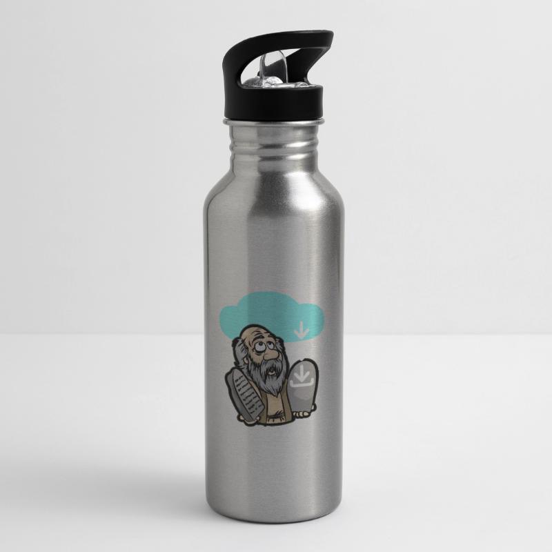 DOWNLOAD MOSES Cloud Computing IT Computer Scientist Water bottle with straw