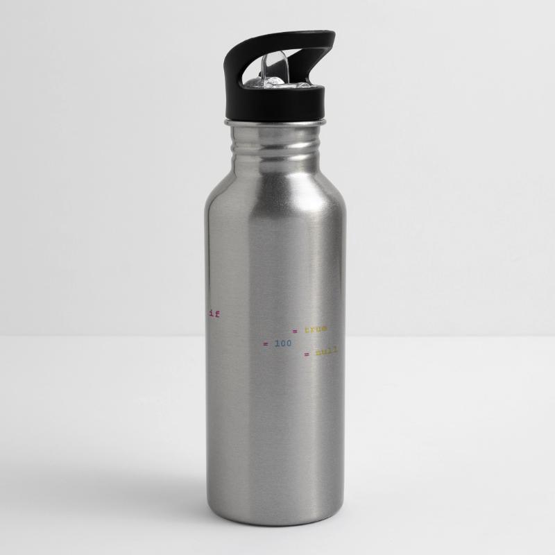 Programmierung Wenn Coding Headphones Tee, Programmierung Trinkflasche mit integriertem Trinkhalm