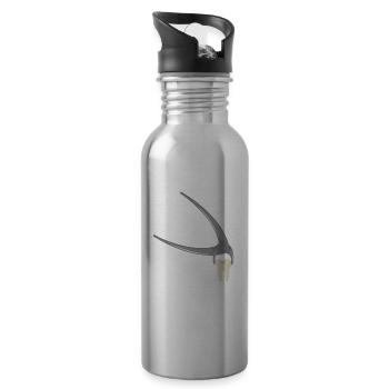 Dentist Dental Assistant Dental Assistant Gift - Water bottle with straw - silver - Right