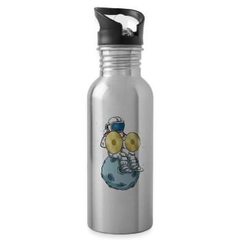 Cymbals Musical Instrument Astronaut Big Band Cymbals - Water bottle with straw - silver - Right