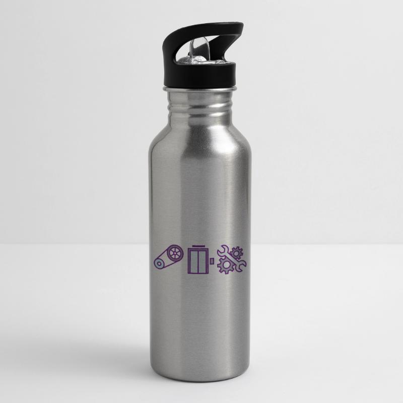 Elevator Elevator Technician Elevator Elevator Water bottle with straw