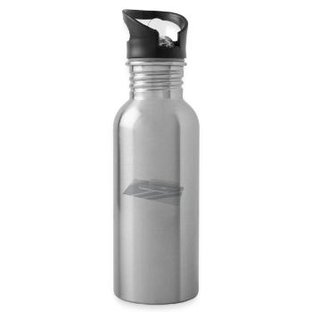 Es ist in Ordnung, wenn Sie Trockenbau nicht mögen, ist es irgendwie - Trinkflasche mit integriertem Trinkhalm - Lightsilver - Rechts