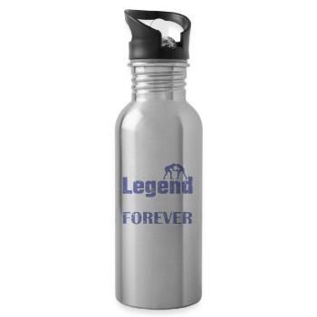 The Legend last Forever Show Fight Stunt - Water bottle with straw - silver - Right
