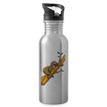 Harmonica Harmonica Player Harmonica-F - Water bottle with straw - silver - Right