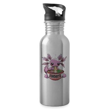 Gönnen Sie Sich Das Entzückende Mit - Trinkflasche mit integriertem Trinkhalm - Lightsilver - Rechts