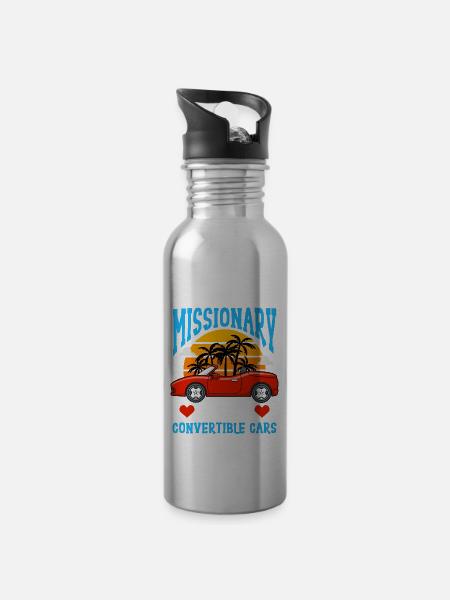 LDS - Trinkflasche mit integriertem Trinkhalm -