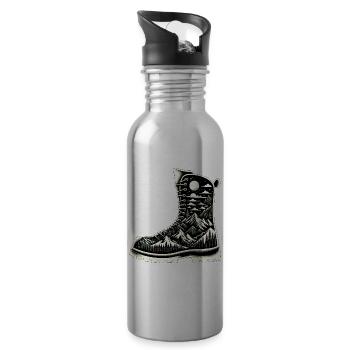 Chaussure de randonnée pour Randonneur et Trekkeur - Gourde avec paille intégrée - argent clair - Droite