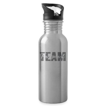 Transplant Team - Water bottle with straw - silver - Right