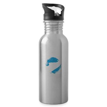 Miles Making you Healthy Joggen - Trinkflasche mit integriertem Trinkhalm - Lightsilver - Rechts