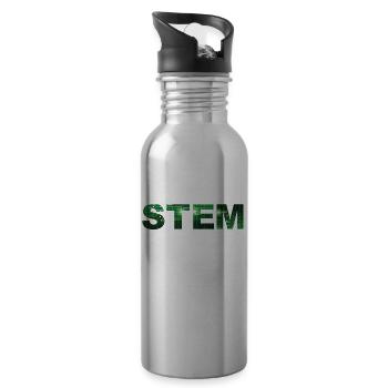 Digitale Matrix STEM Design Digital Matrix STEM - Trinkflasche mit integriertem Trinkhalm - Lightsilver - Rechts