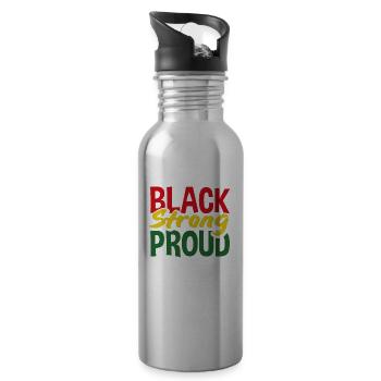 Doula Gift Doula Doulas - Water bottle with straw - silver - Right