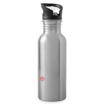 Kojotenjagd Kojotenjäger Yote - Trinkflasche mit integriertem Trinkhalm - Lightsilver - Rechts