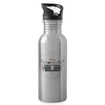 Just One More I Promise Craftsmen Crafts - Water bottle with straw - silver - Right