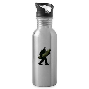 Vous me plaisez vraiment. Aneth Bigfoot Sasquatch - Gourde avec paille intégrée - argent clair - Droite