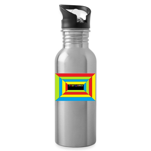 optische teuschung - Trinkflasche mit integriertem Trinkhalm